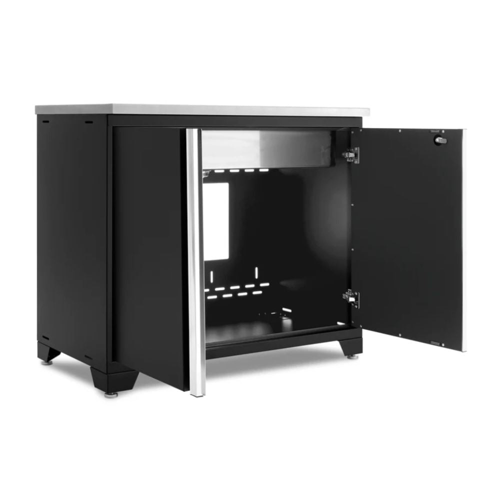 NewAge Products Pro Series 42" Sink Cabinet w/o Faucet Black 52888