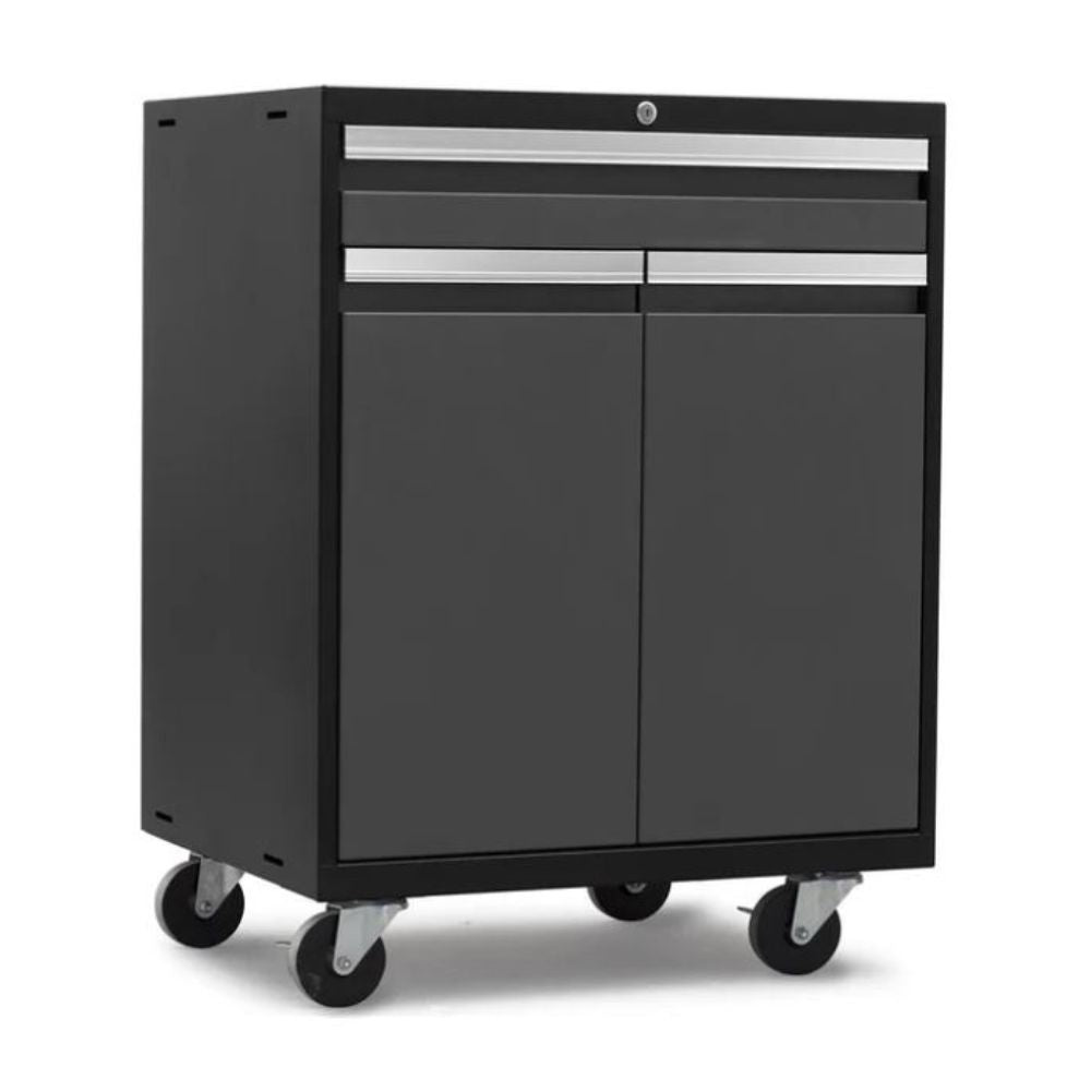 NewAge Products Pro Series Multi-Functional Cabinet - Black/Gray 52003