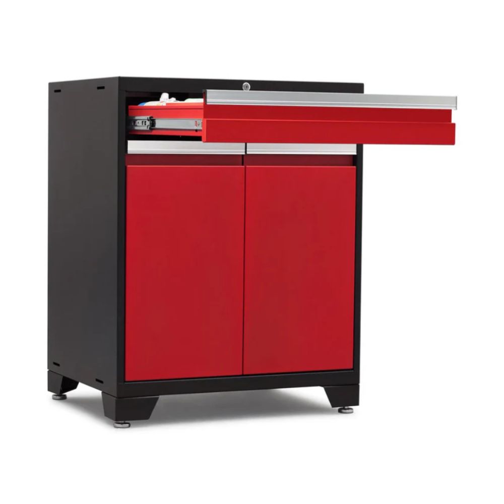 NewAge Products Pro Series Multi-Functional Cabinet - Black/Red 52203