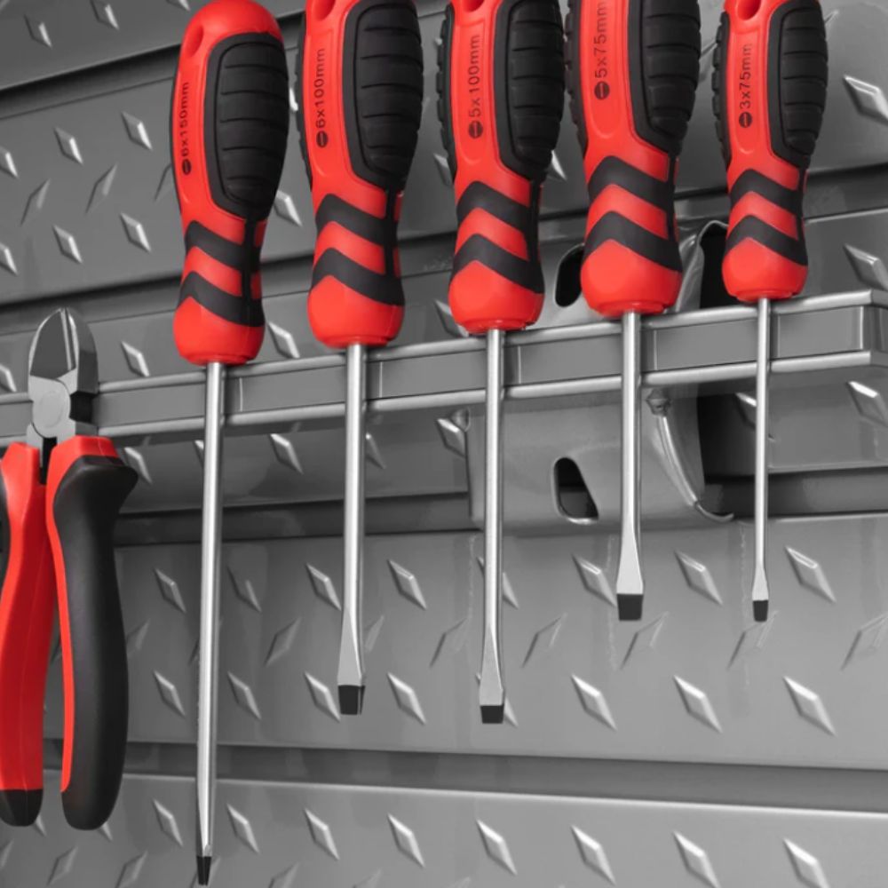 NewAge Products Steel Slatwall 12-Piece Accessory Kit 51720