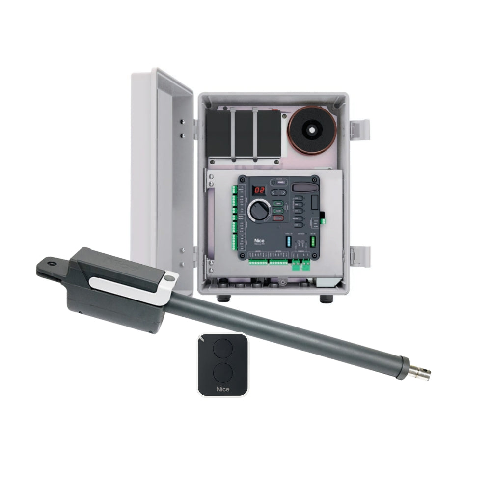 Nice Bundle O-T310-AC-BL Swing Gate Operator | All Security Equipment