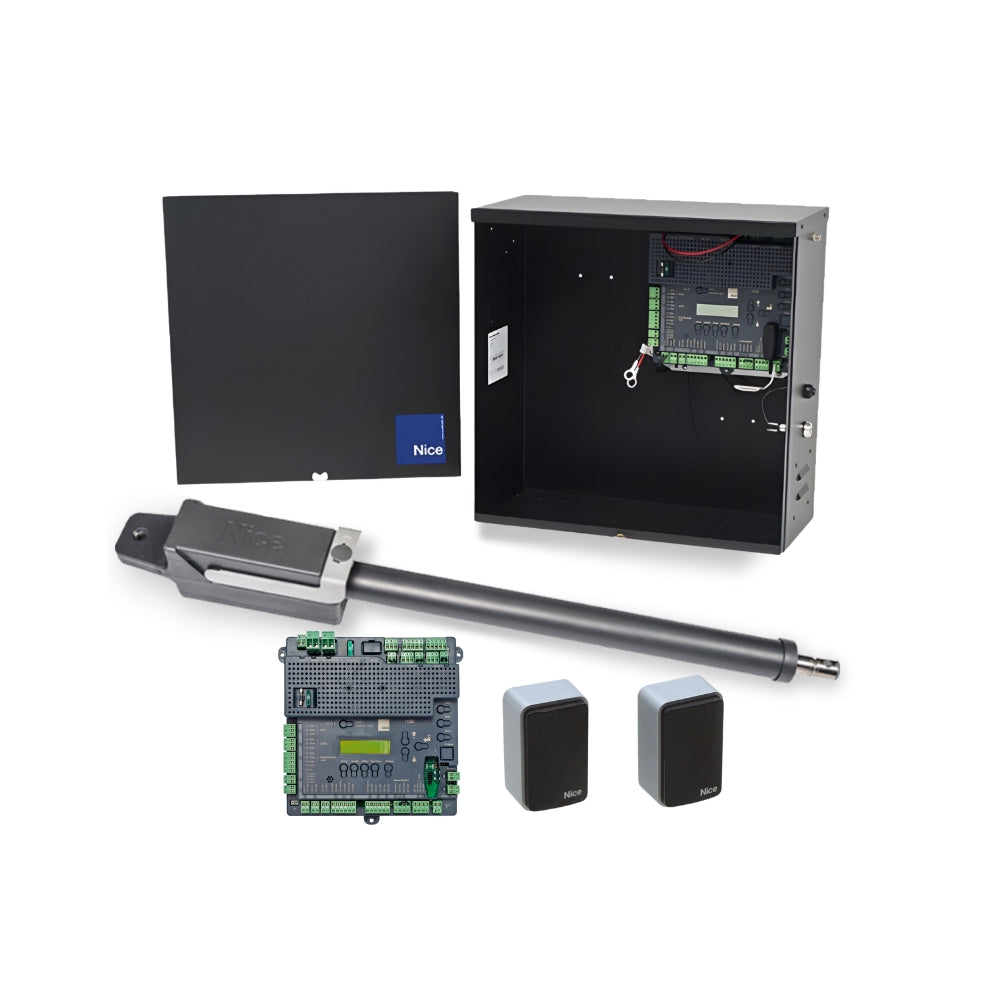Nice O-TITAN12L1 LA System Swing Gate Operator Kit | All Security Equipment