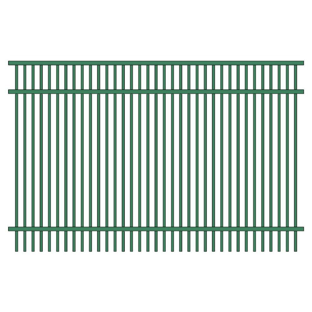 Parkway Fence 4’ H x 6’ W Aluminum Long Islander Style - iDeal