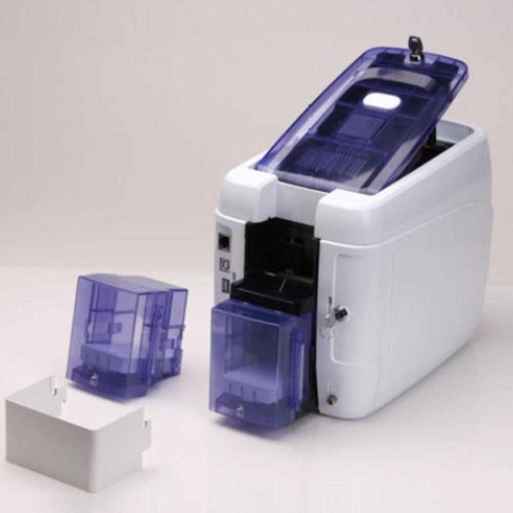 Pointman N21-1001-00 Nuvia N20D Dual-Sided Card Printer w/ ISO Magnetic Stripe Encoder