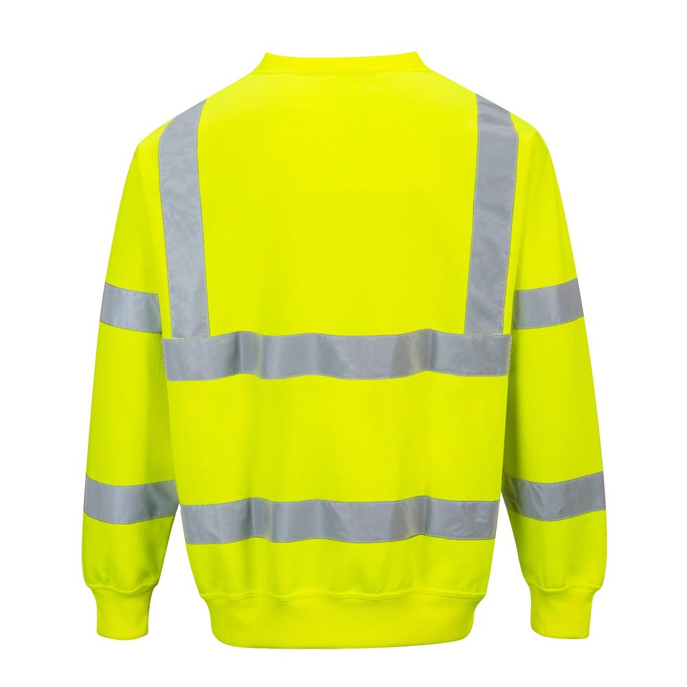 Portwest B303 - Hi-Vis Sweatshirt (Yellow) | All Security Equipment