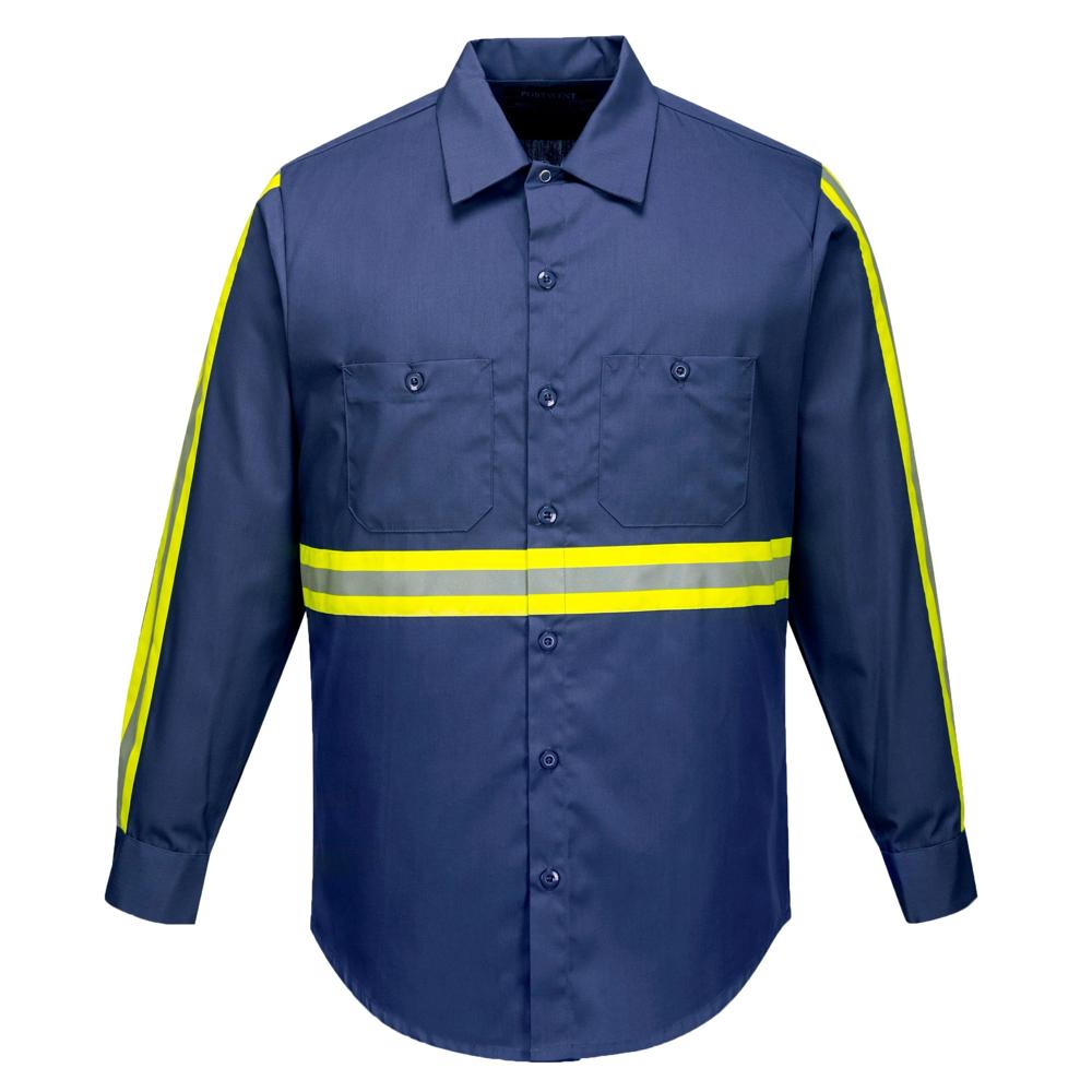 Portwest F125 - Iona Xtra Long Sleeve Shirt | All Security Equipment