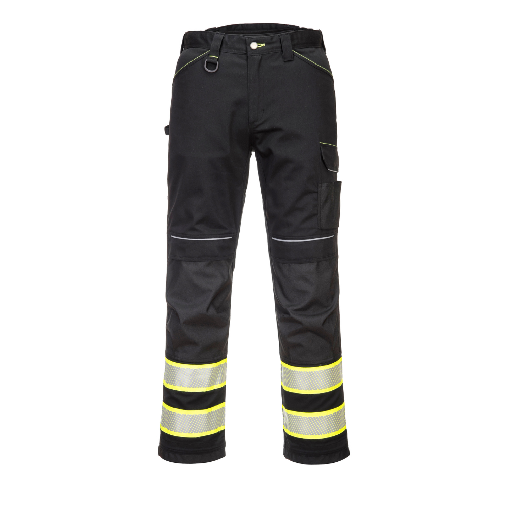 Portwest F142 - Iona Plus Work Pants (Black) | All Security Equipment