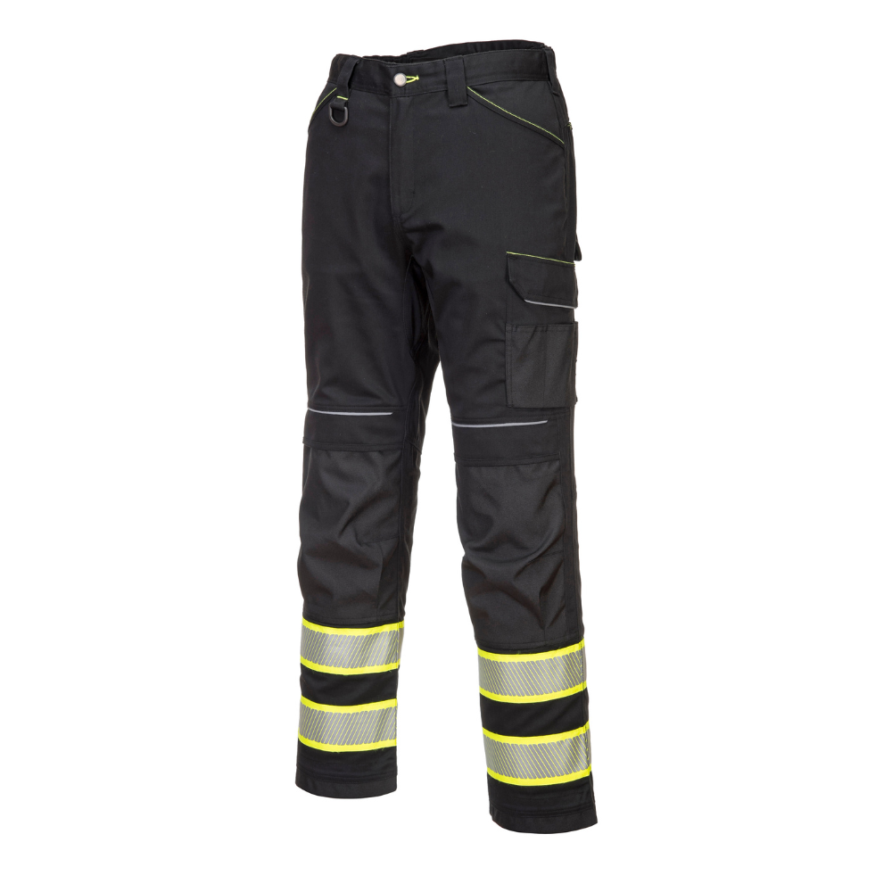 Portwest F142 - Iona Plus Work Pants (Black) | All Security Equipment