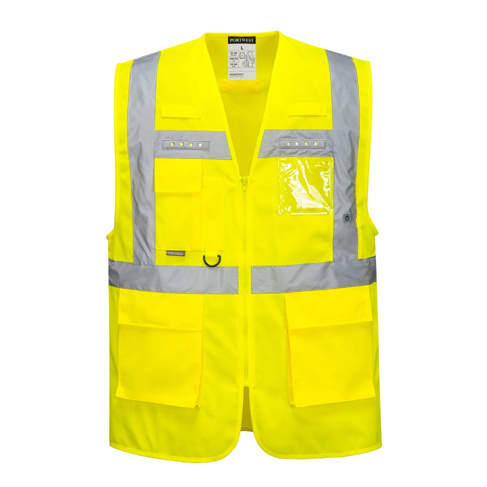 Portwest L476 - Orion LED Executive Vest (Yellow)