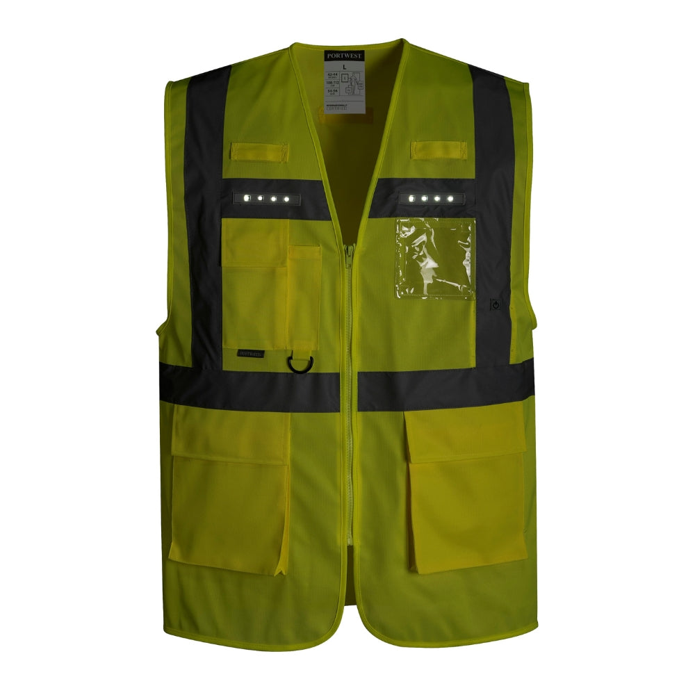 Portwest L476 - Orion LED Executive Vest (Yellow)