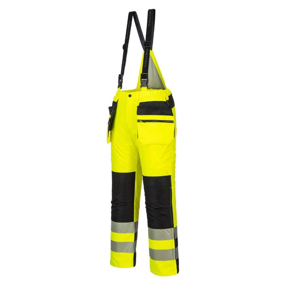 Portwest PW351 - PW3 Hi-Vis Winter Pants (Yellow/Black)