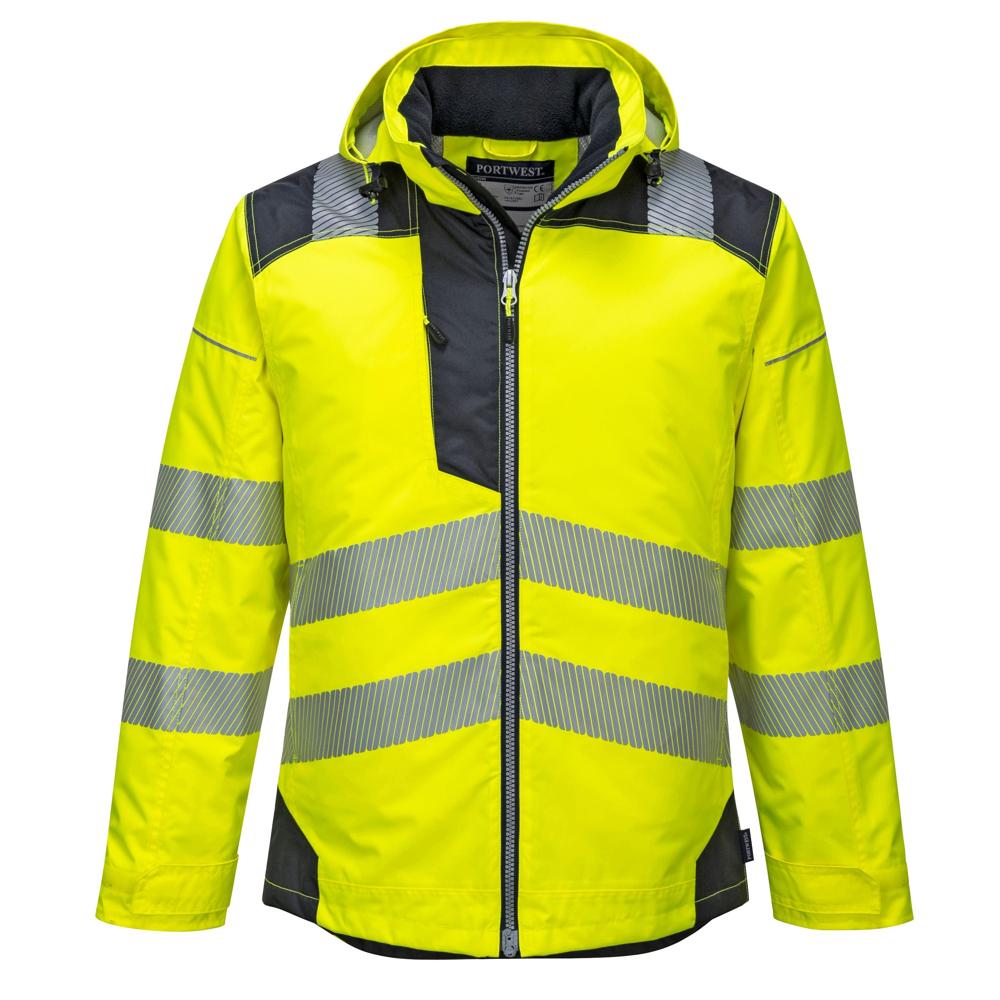 Portwest T400 - PW3 Hi-Vis Winter Jacket | All Security Equipment