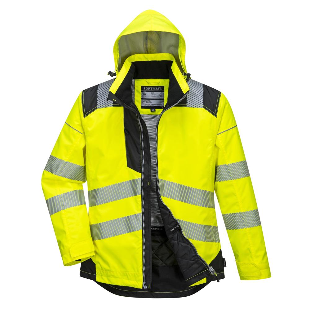 Portwest T400 - PW3 Hi-Vis Winter Jacket | All Security Equipment