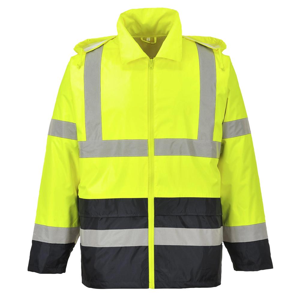 Portwest UH443 - Hi-Vis Classic Contrast Rain Jacket