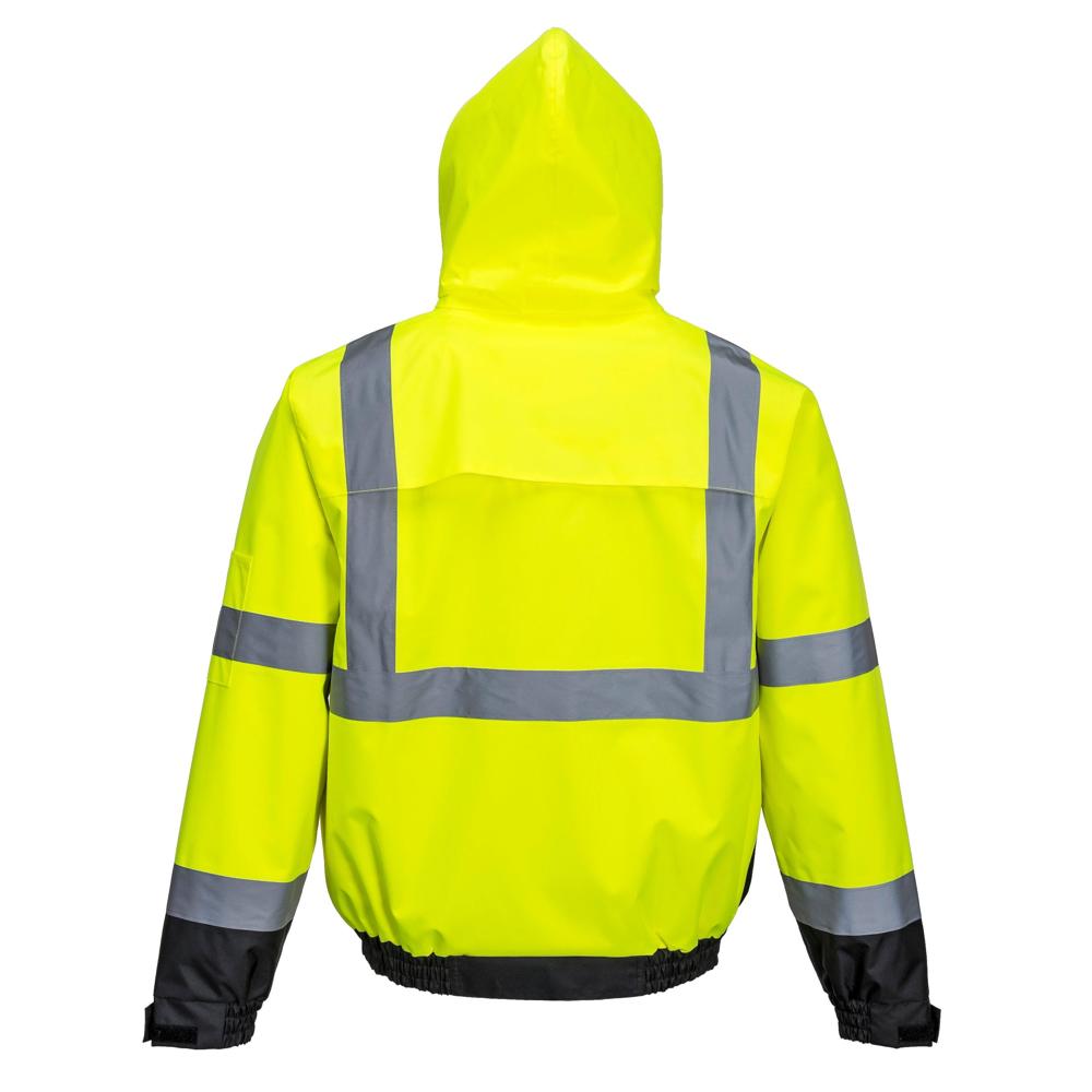 Portwest US364 - Hi-Vis Premium 2-in-1 Bomber | All Security Equipment