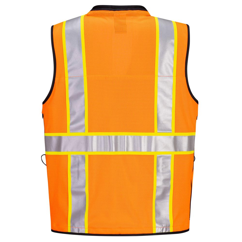 Portwest US376 - Expert Pro Surveyor Vest (Orange/Black)