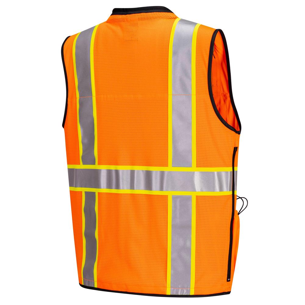 Portwest US376 - Expert Pro Surveyor Vest (Orange/Black)