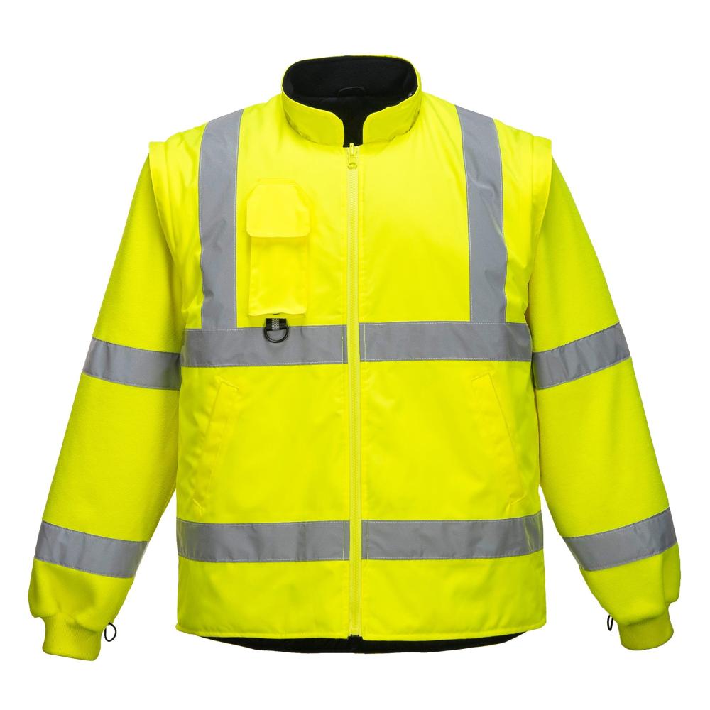 Portwest US427 - Hi-Vis 7-in-1 Traffic Jacket | All Security Equipment