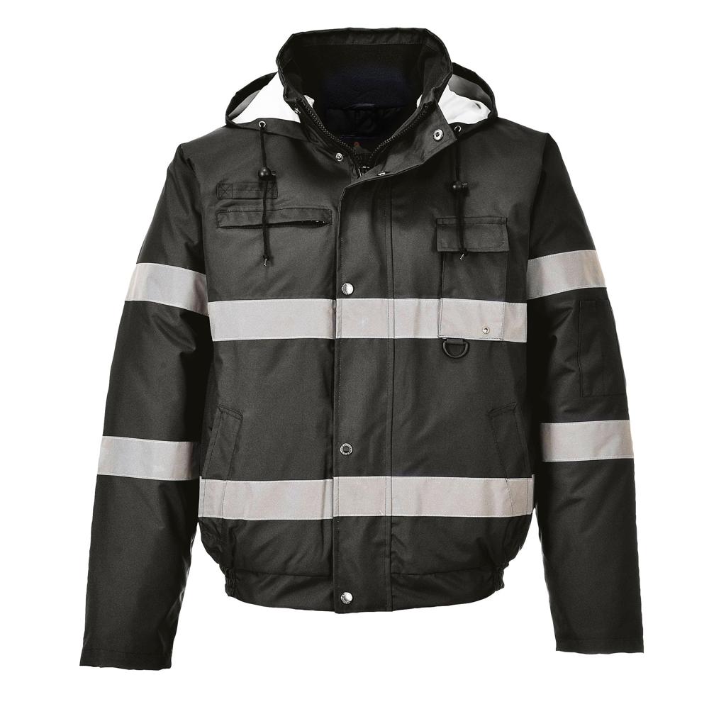 Portwest US434 - Iona Lite Bomber Jacket (Black)