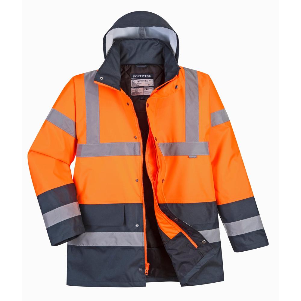 Portwest US467 - Hi-Vis Two Tone Traffic Jacket