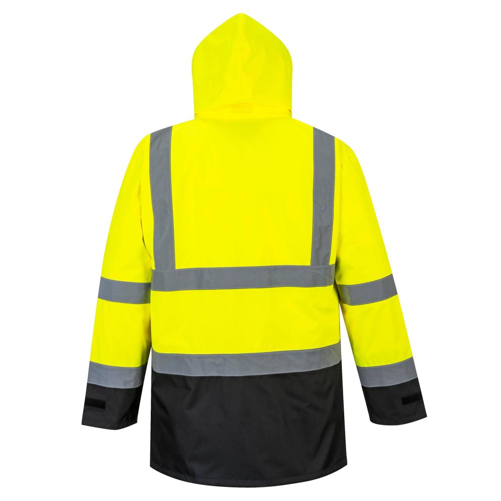Portwest US768 - Hi-Vis Executive 5-in-1 Jacket (Yellow/Black)