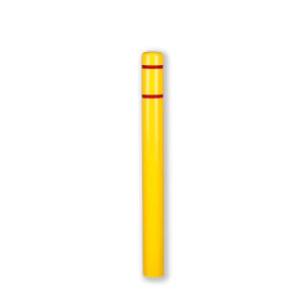 Post Guard Flat Top Bollard Cover - Yellow