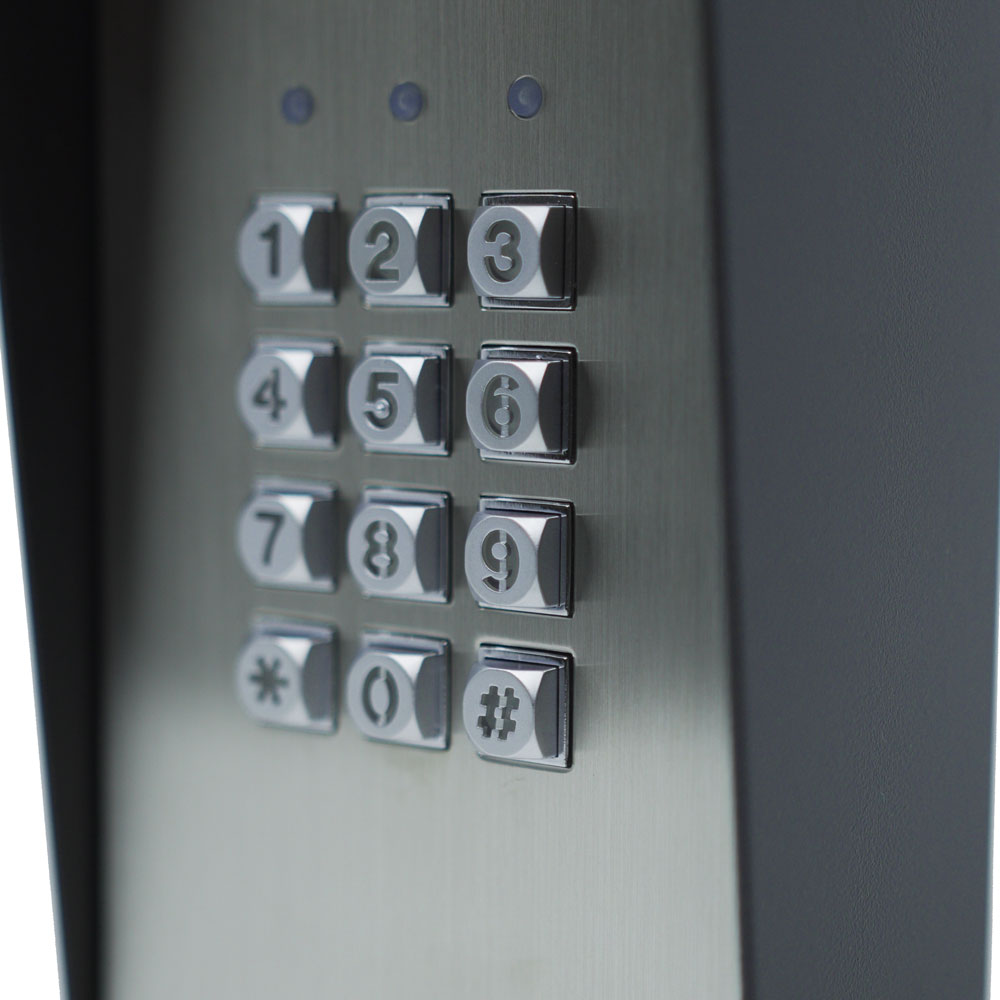 ASE-1000KPWRVR Post Mount Digital Keypad
