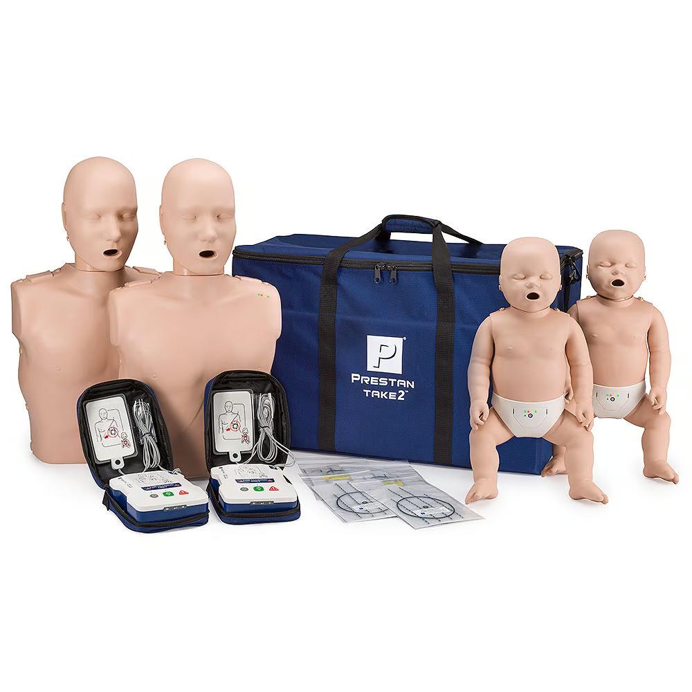 Prestan Professional CPR Manikin w/Monitor, Medium, TAKE2 pack