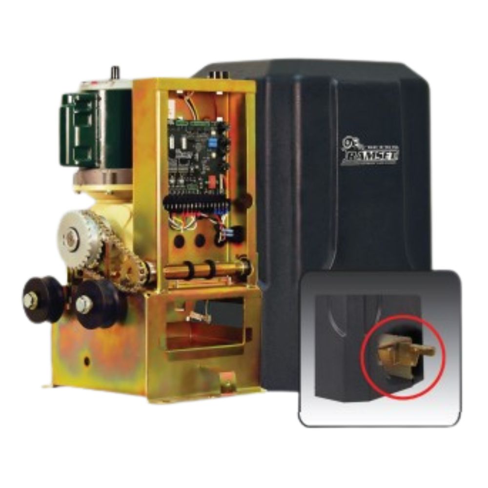 Ramset Commercial/Industrial DC High-Traffic Slide Gate Operator 1000-DC