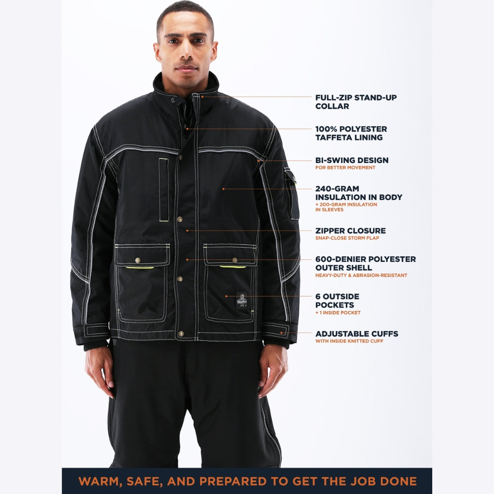 RefrigiWear ErgoForce® Waterproof Jacket (Available in S-2XL) | All Security Equipment