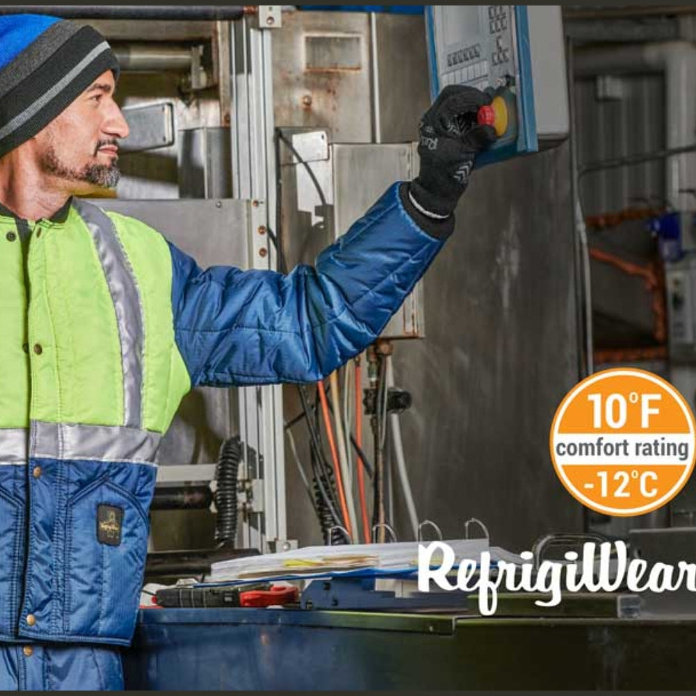RefrigiWear HiVis Cooler Wear Jacket | All Security Equipment