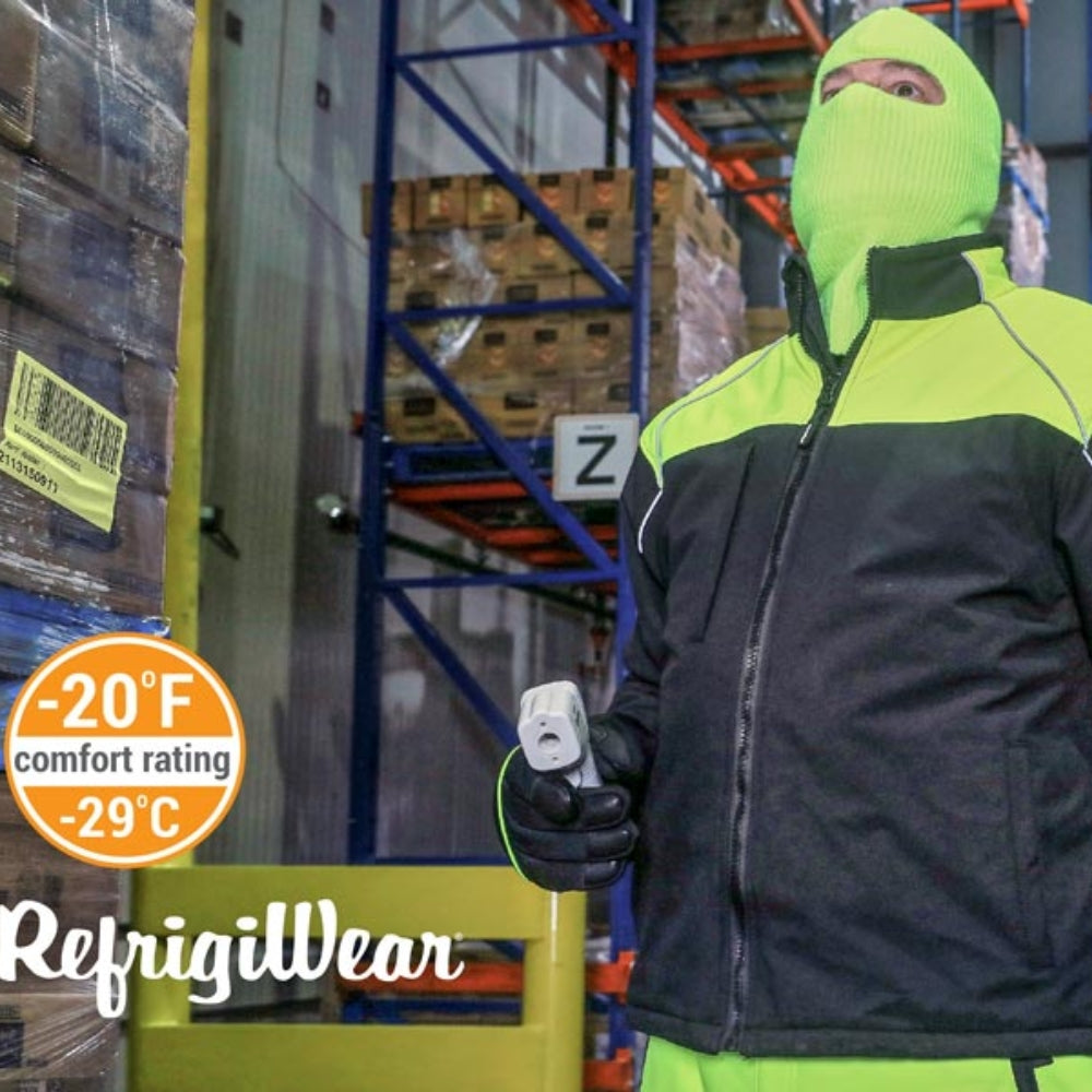 RefrigiWear Two-Tone HiVis Insulated Softshell Jacket | All Security Equipment