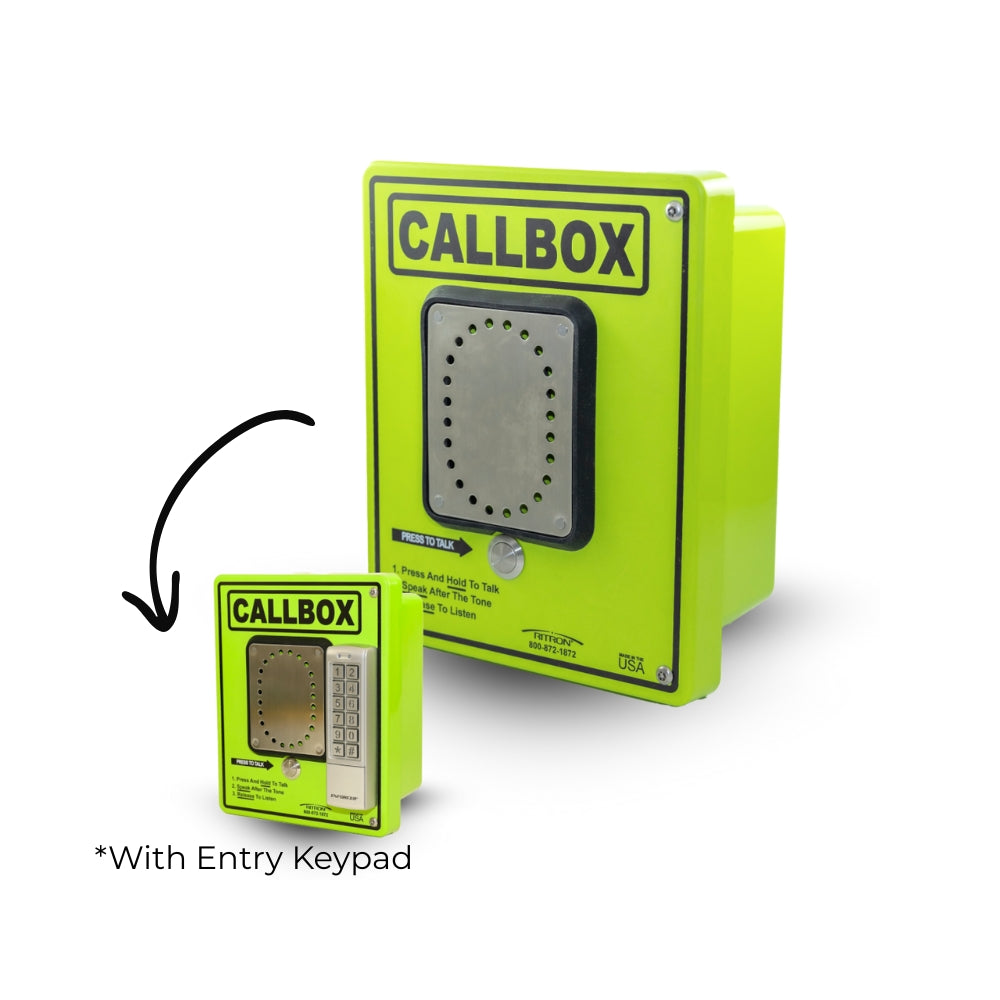 Ritron HD Series 2-Way Radio NXDN Digital Callbox (UHF “License-Required“) | All Security Equipement