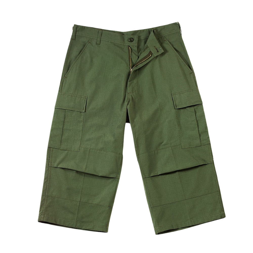 Rothco 6-Pocket BDU 3/4 Pants (Olive Drab) | All Security Equipment