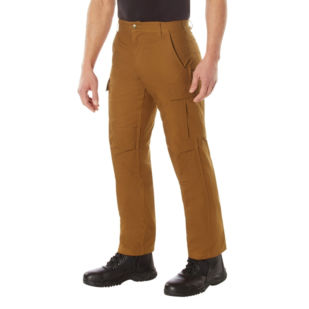 Rothco Active Flex Canvas Work Pant (Work Brown) - 2