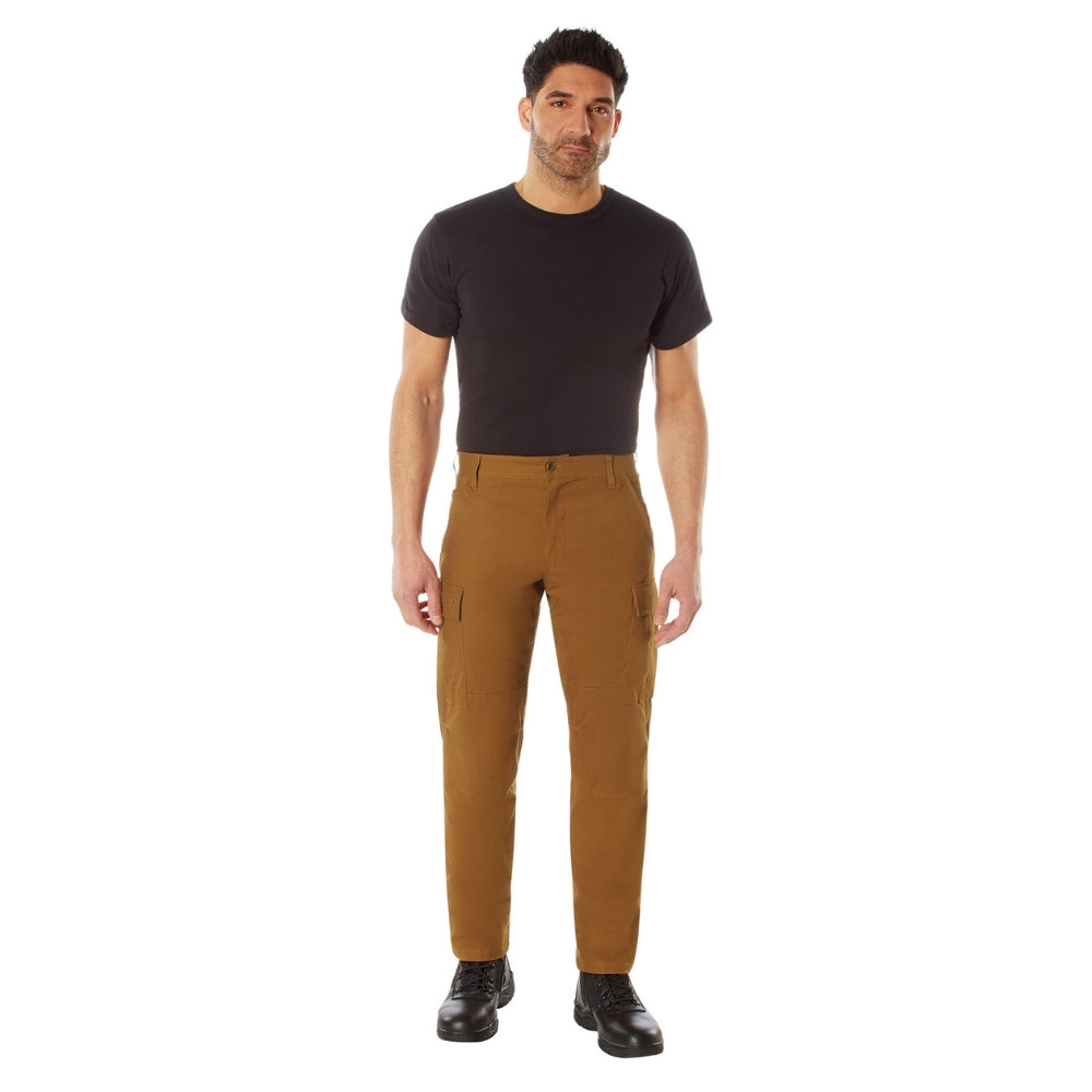 Rothco Active Flex Canvas Work Pant (Work Brown) - 4