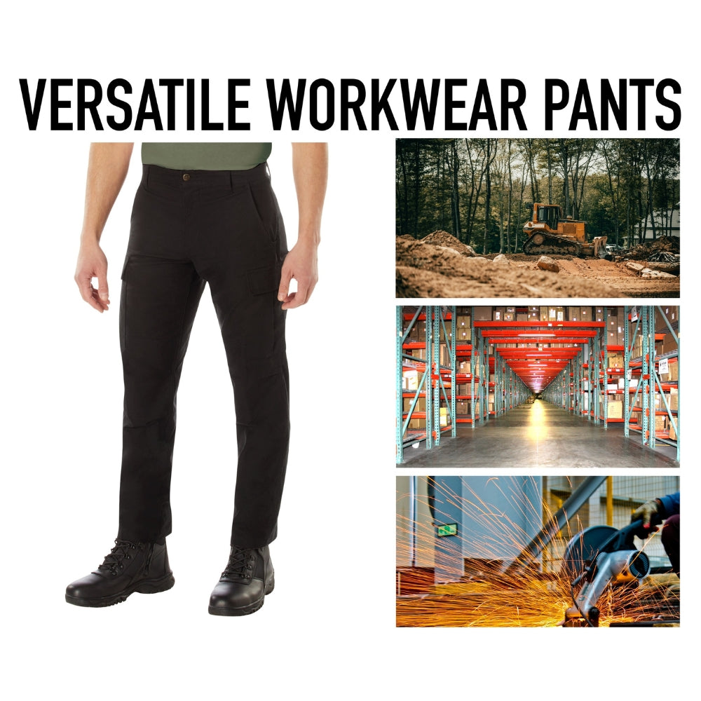 Rothco Active Flex Canvas Work Pant (Work Brown) - 7