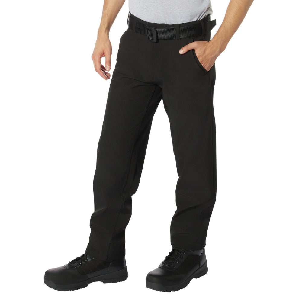Rothco Active Flex Soft Shell Pant (Black) | All Security Equipment - 2