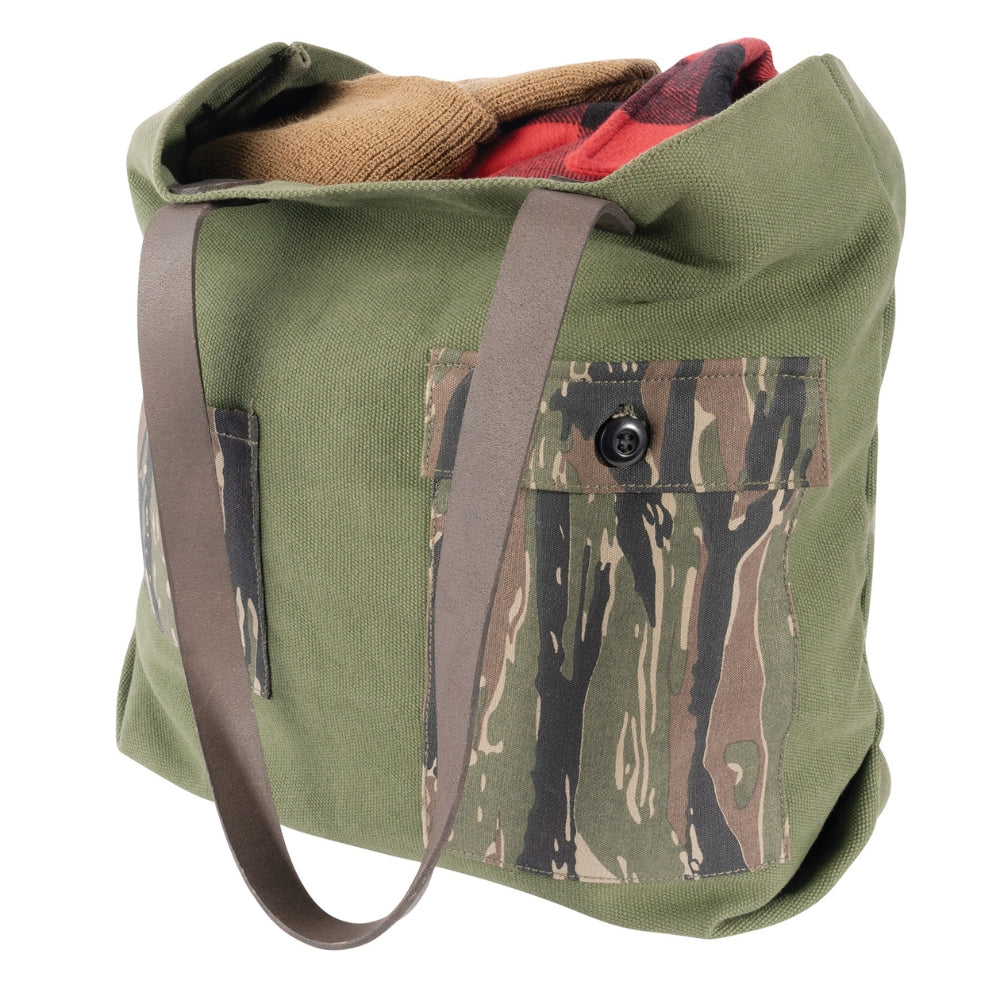 Rothco Camo Canvas Tote Bag | All Security Equipment - 7