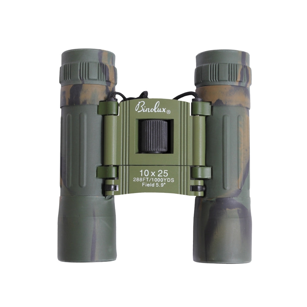 Rothco Camo Compact 10 X 25mm Binoculars 736235058607 - 1