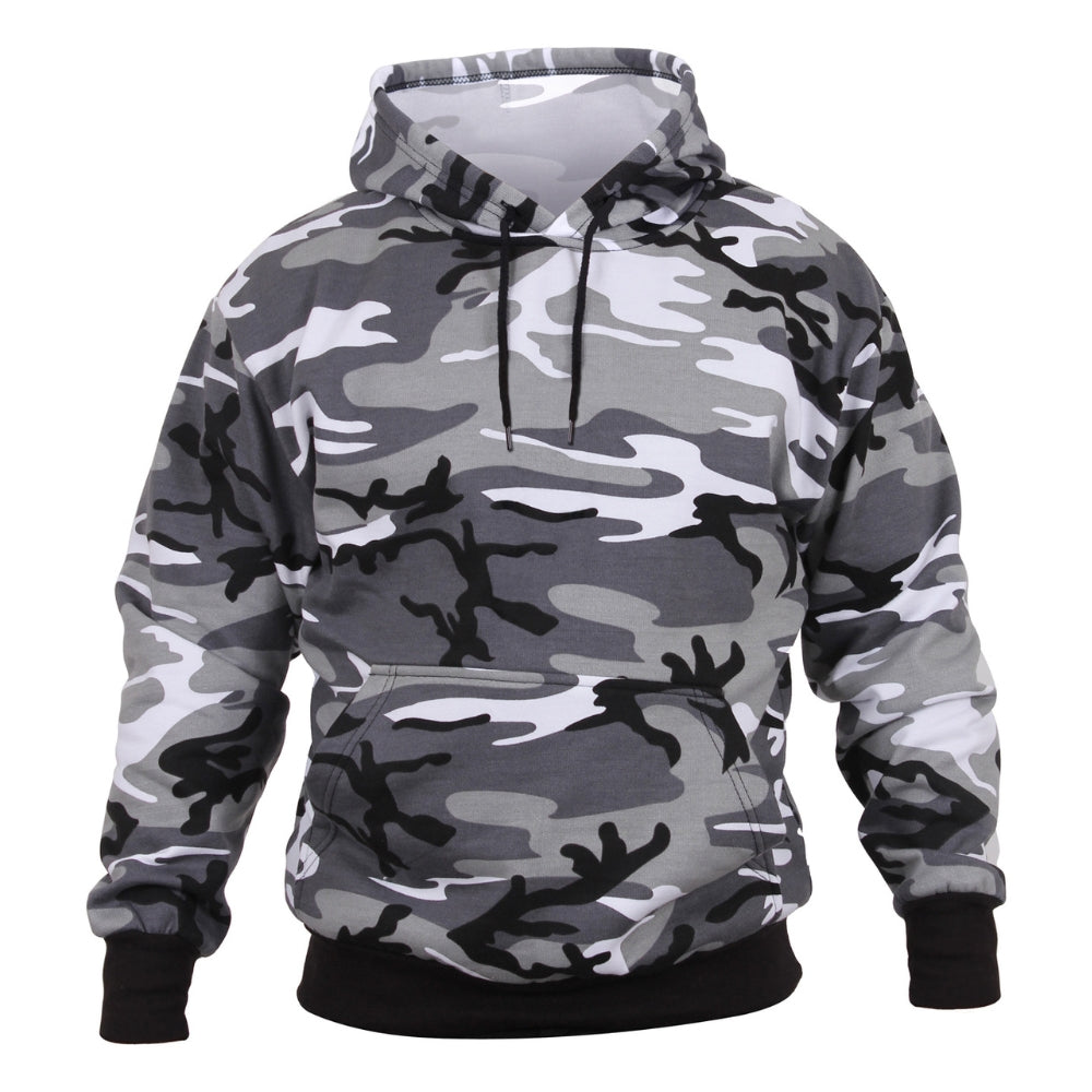 Rothco Camo Pullover Hooded Sweatshirt (City Camo) - 1