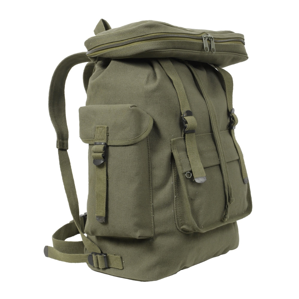 Rothco Canvas European Style Rucksack | All Security Equipment - 2