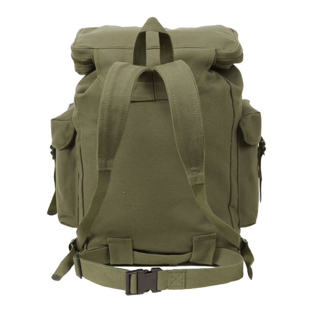 Rothco Canvas European Style Rucksack | All Security Equipment - 4