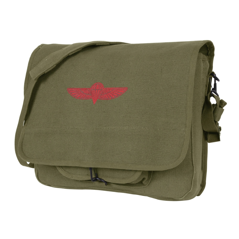 Rothco Canvas Israeli Paratrooper Bag | All Security Equipment - 10