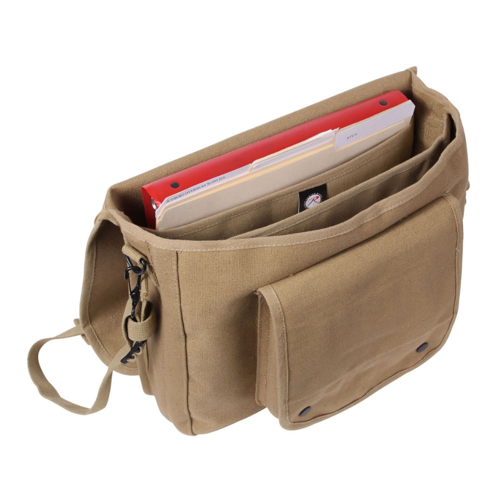 Rothco Canvas Israeli Paratrooper Bag | All Security Equipment - 4