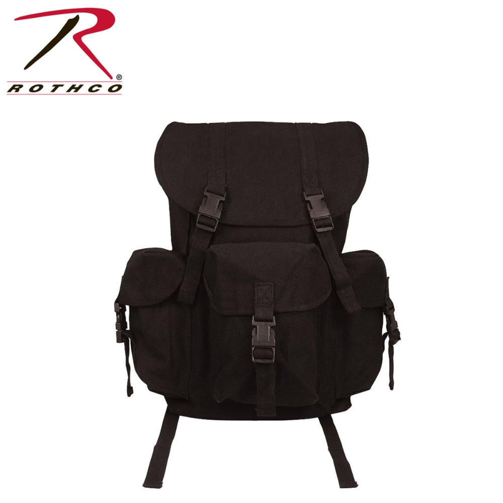 Rothco Canvas Travel Portfolio Bag: Black