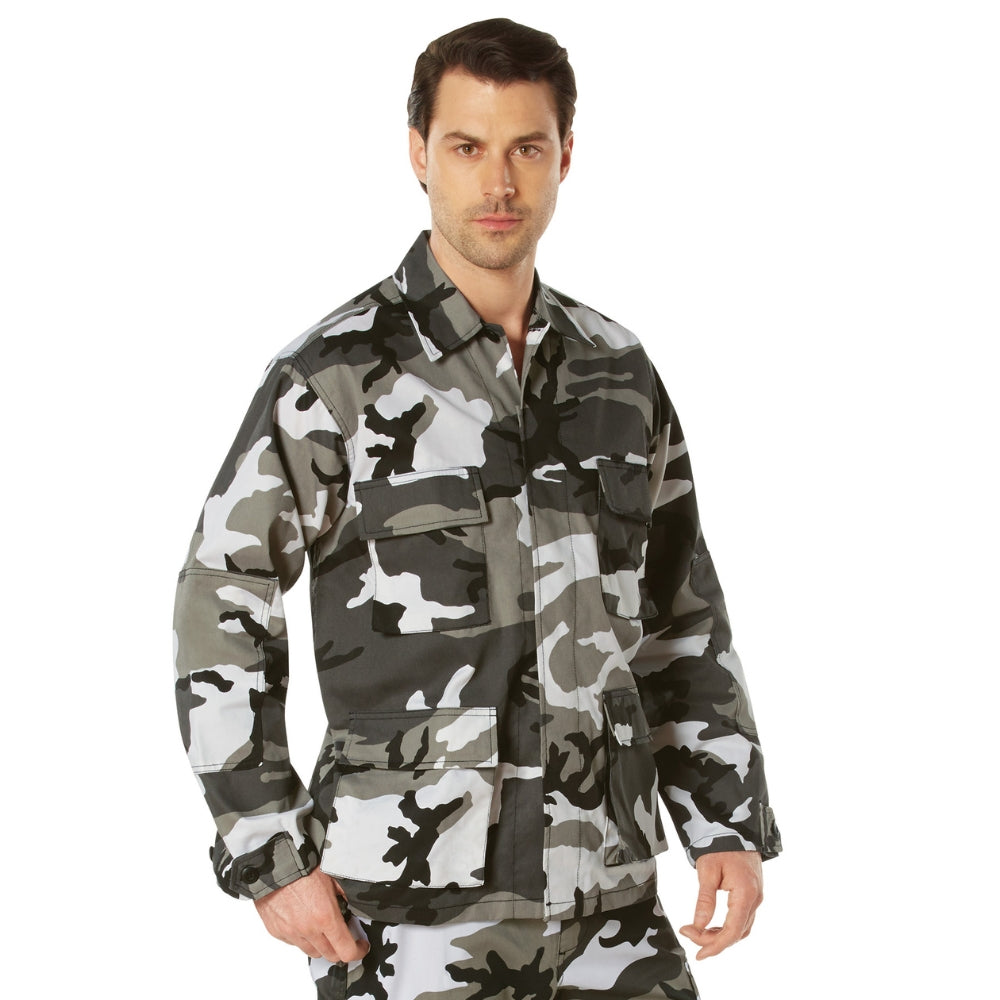 Rothco Color Camo BDU Shirt (City Camo) | All Security Equipment - 1