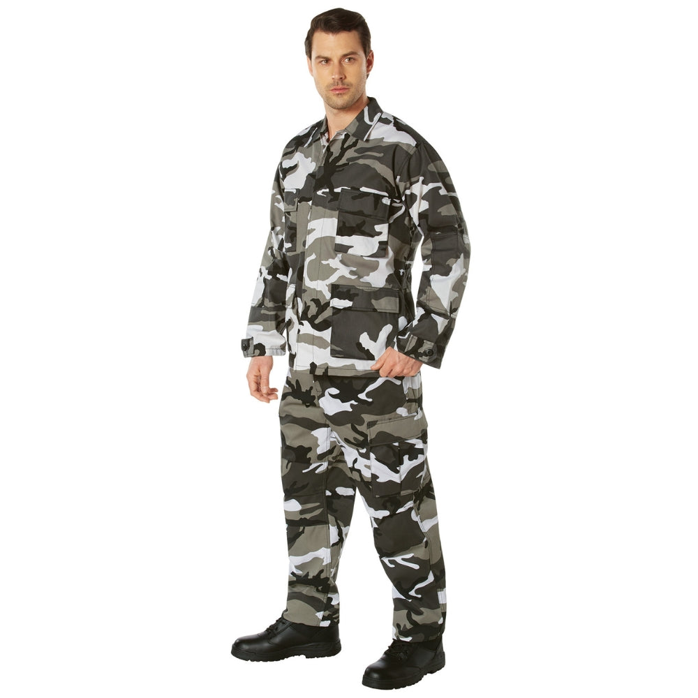 Rothco Color Camo BDU Shirt (City Camo) | All Security Equipment - 4