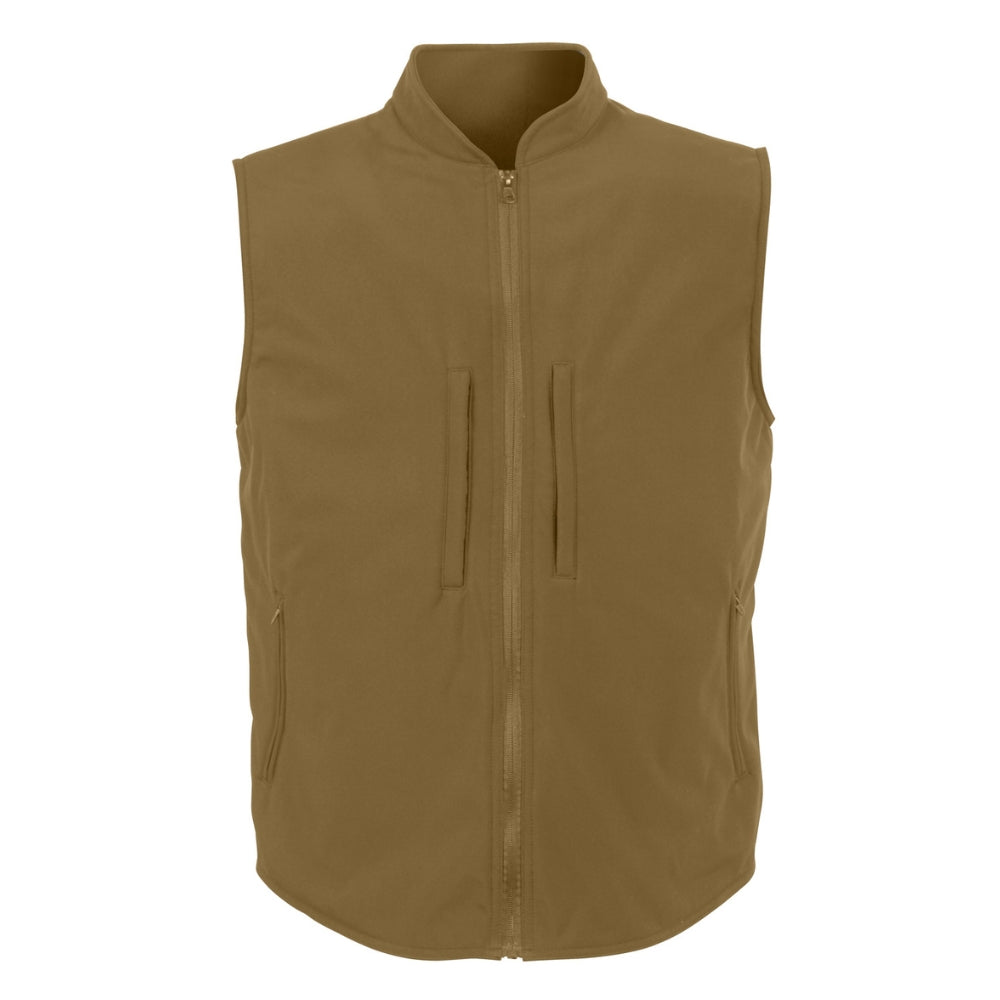 Rothco Concealed Carry Soft Shell Vest (Coyote Brown) - 1