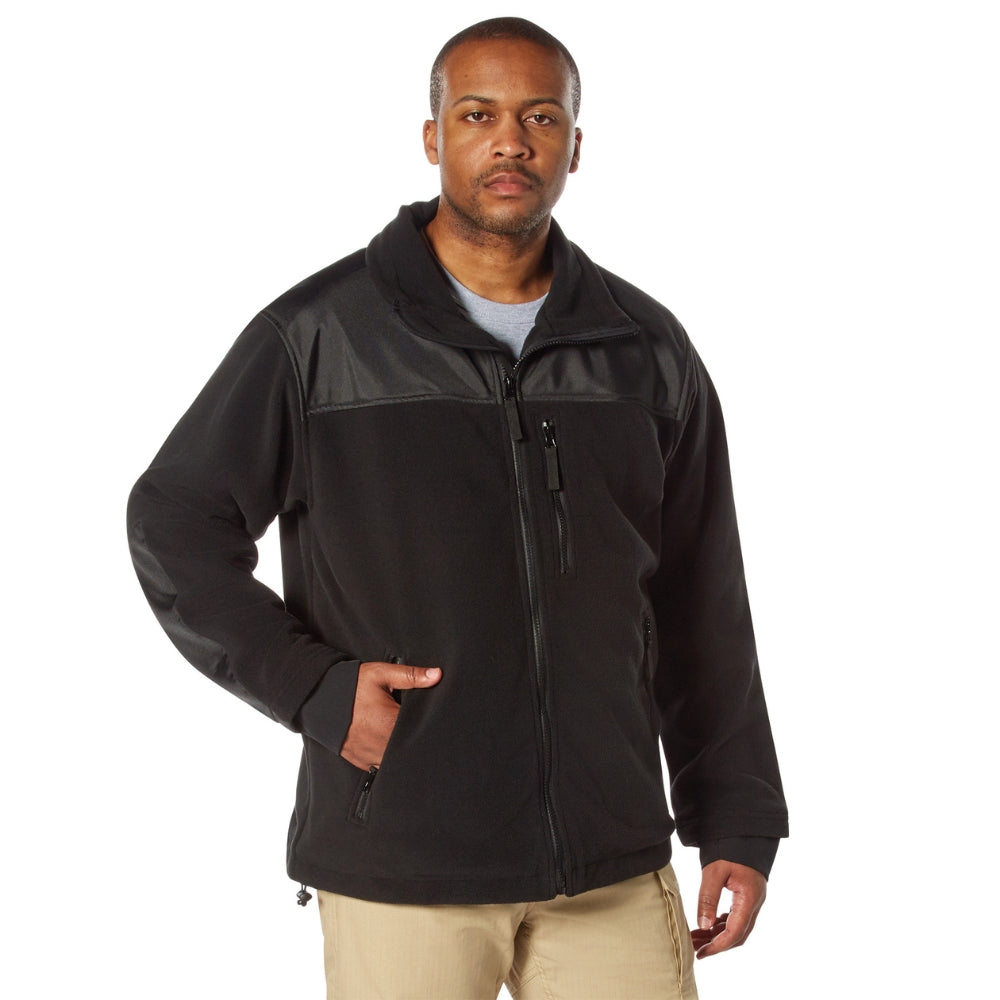 Rothco Concealed Carry Spec Ops Fleece Jacket (Black) - 1